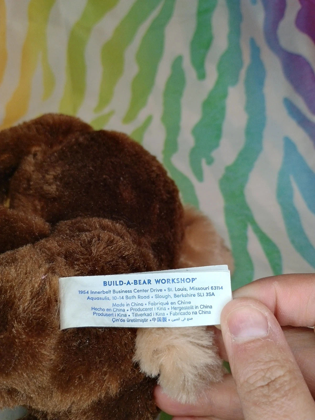 Build A Bear Smallfrys Spots Dog Brown Small Plush