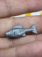 Lego Water Animal Set Of 3 Fish Black Flat Silver 64648