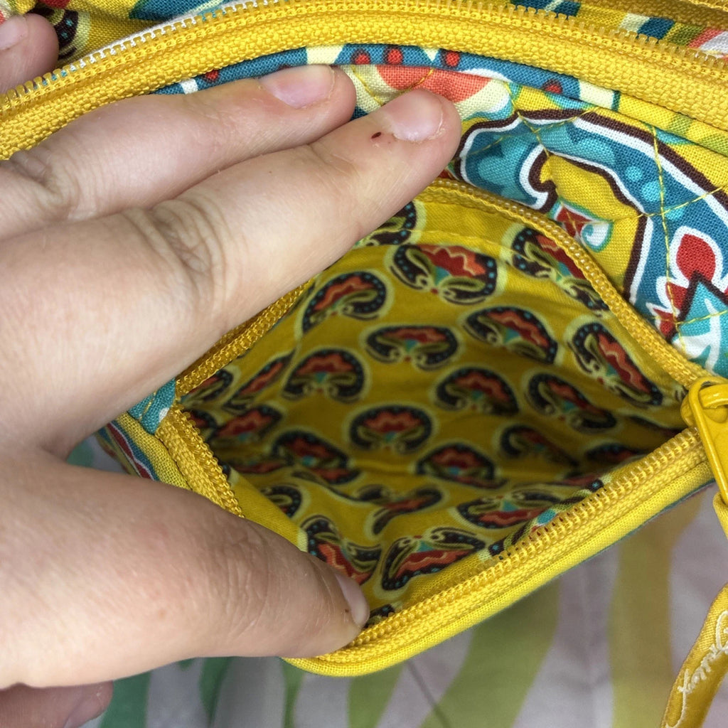 Vera Bradley Floral Paisley Provencal Mini Hipster Crossbody Bag