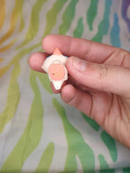 Littlest Pet Shop LPS Ducky Canard Cream Duck #291 Mini Figure
