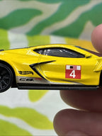 Hot Wheels 2020 Corvette C8.R Yellow Diecast Car Loose GRX31