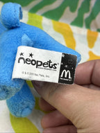 Neopets McDonald’s Blue Gelert Happy Meal 5” Plush Toy 2005