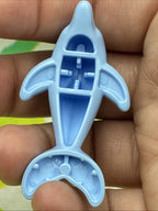 Lego Friends Bright Light Blue Jumping Dolphin Figure 13392pb01 13392pb04