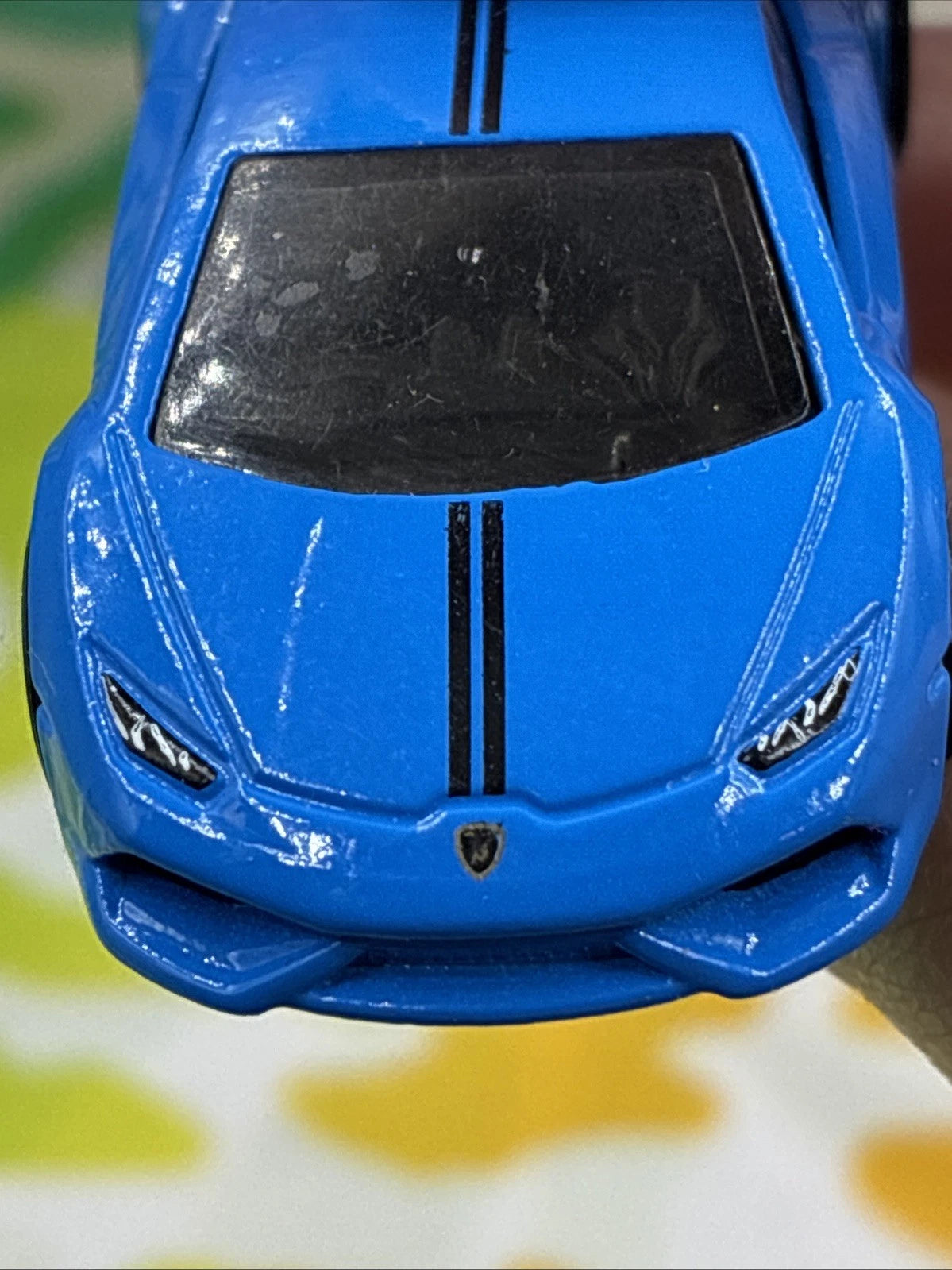 Hot Wheels 2014 Lamborghini Huracán LP 610-4 Blue Diecast Car Loose CFH19