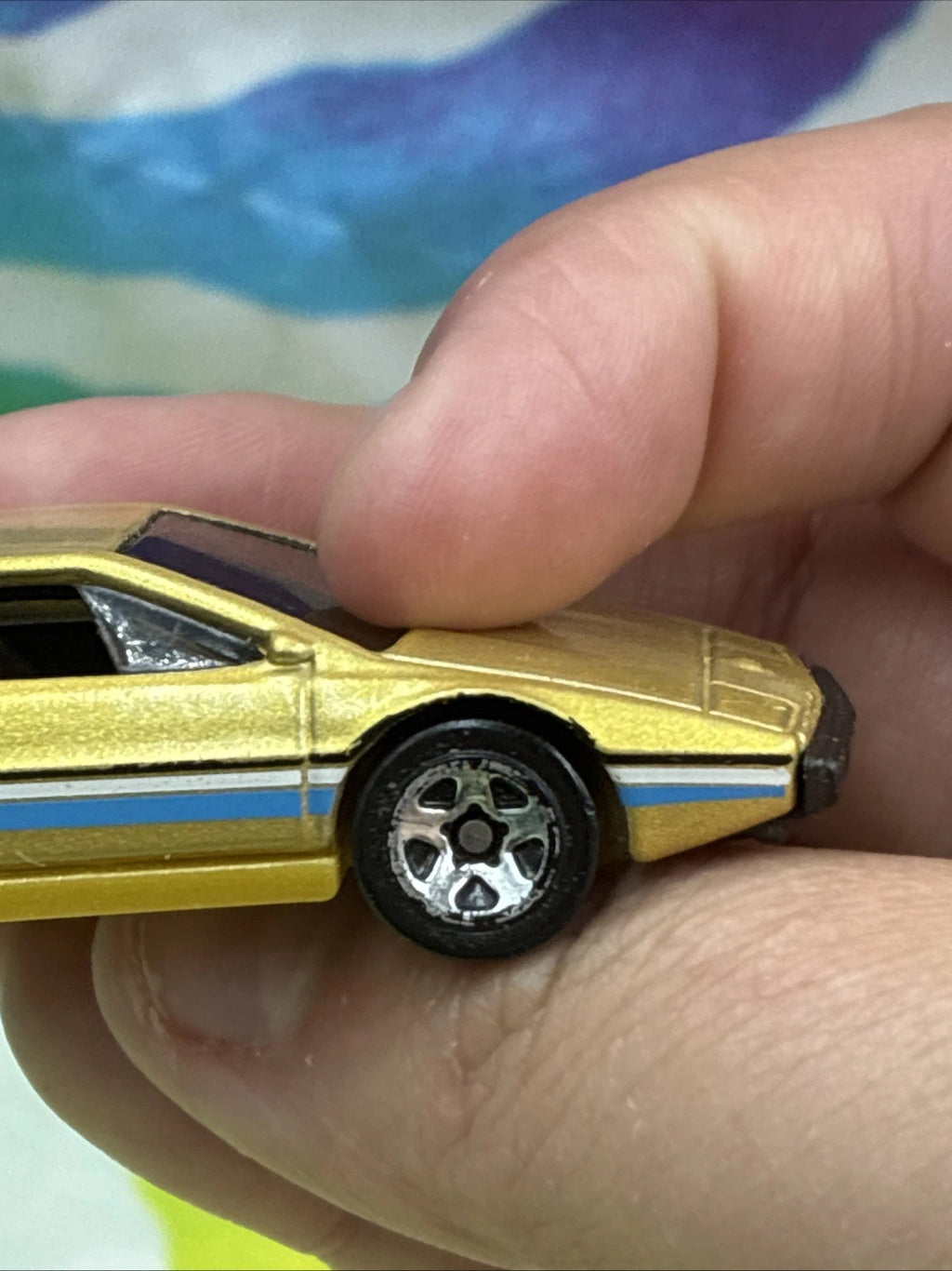 Hot Wheels 2014 Gold Lotus Espirit S1 Diecast Car Loose