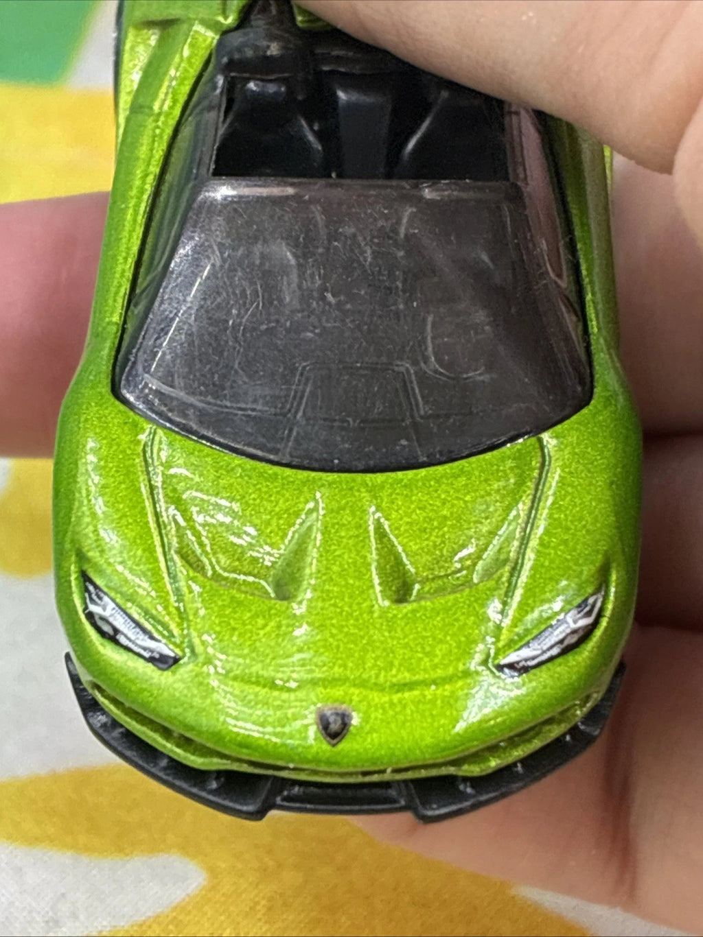 Hot Wheels 2016 Lamborghini Centenario Roadster Green Diecast Car Loose FYB38