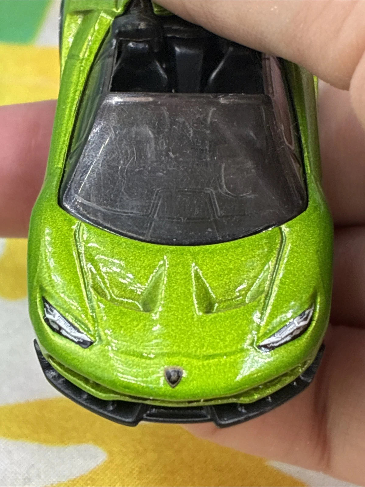 Hot Wheels 2016 Lamborghini Centenario Roadster Green Diecast Car Loose FYB38