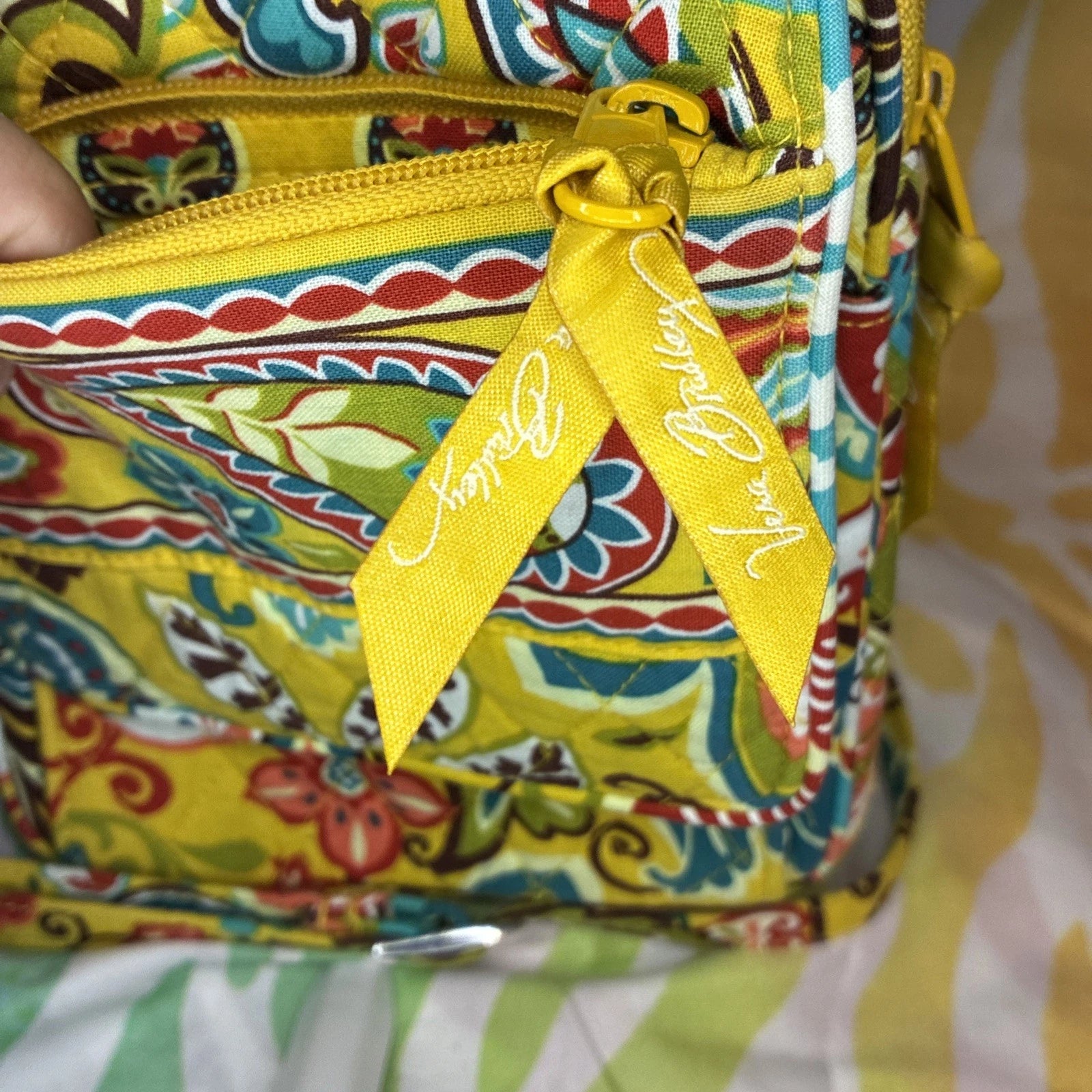 Vera Bradley Floral Paisley Provencal Mini Hipster Crossbody Bag