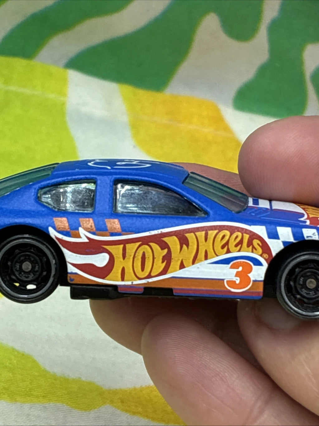 Hot Wheels 2021 Dodge Charger Stock Car HW Race Team Blue Diecast Car Loose