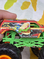 Hot Wheels Burger Delivery Monster Truck Loose