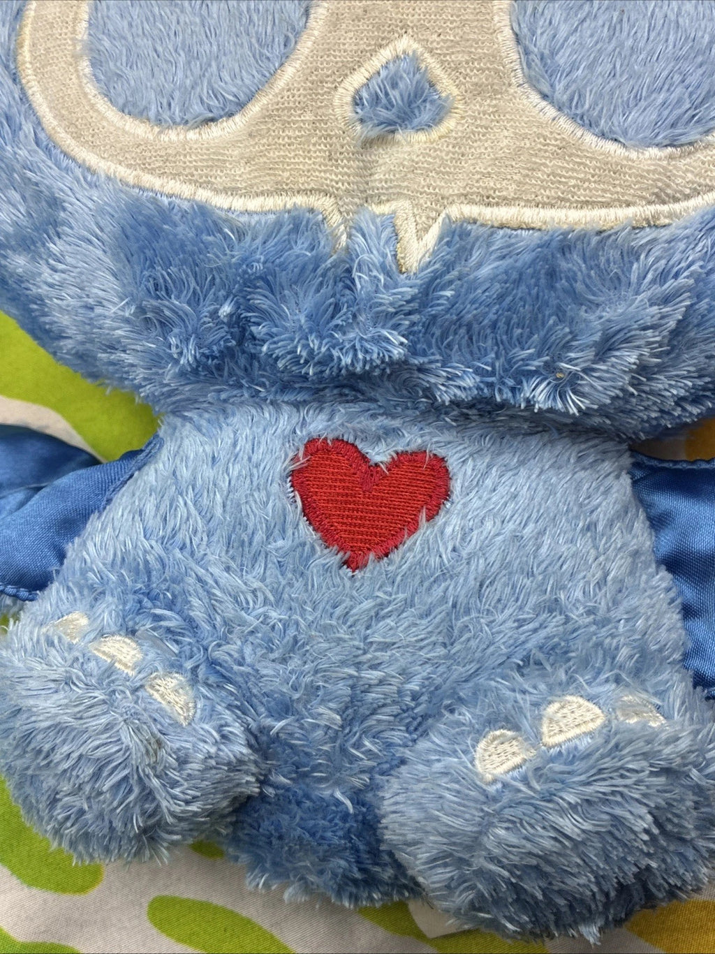 Skelanimals Diego The Bat Light Blue Glow In The Dark Plush Rare HTF