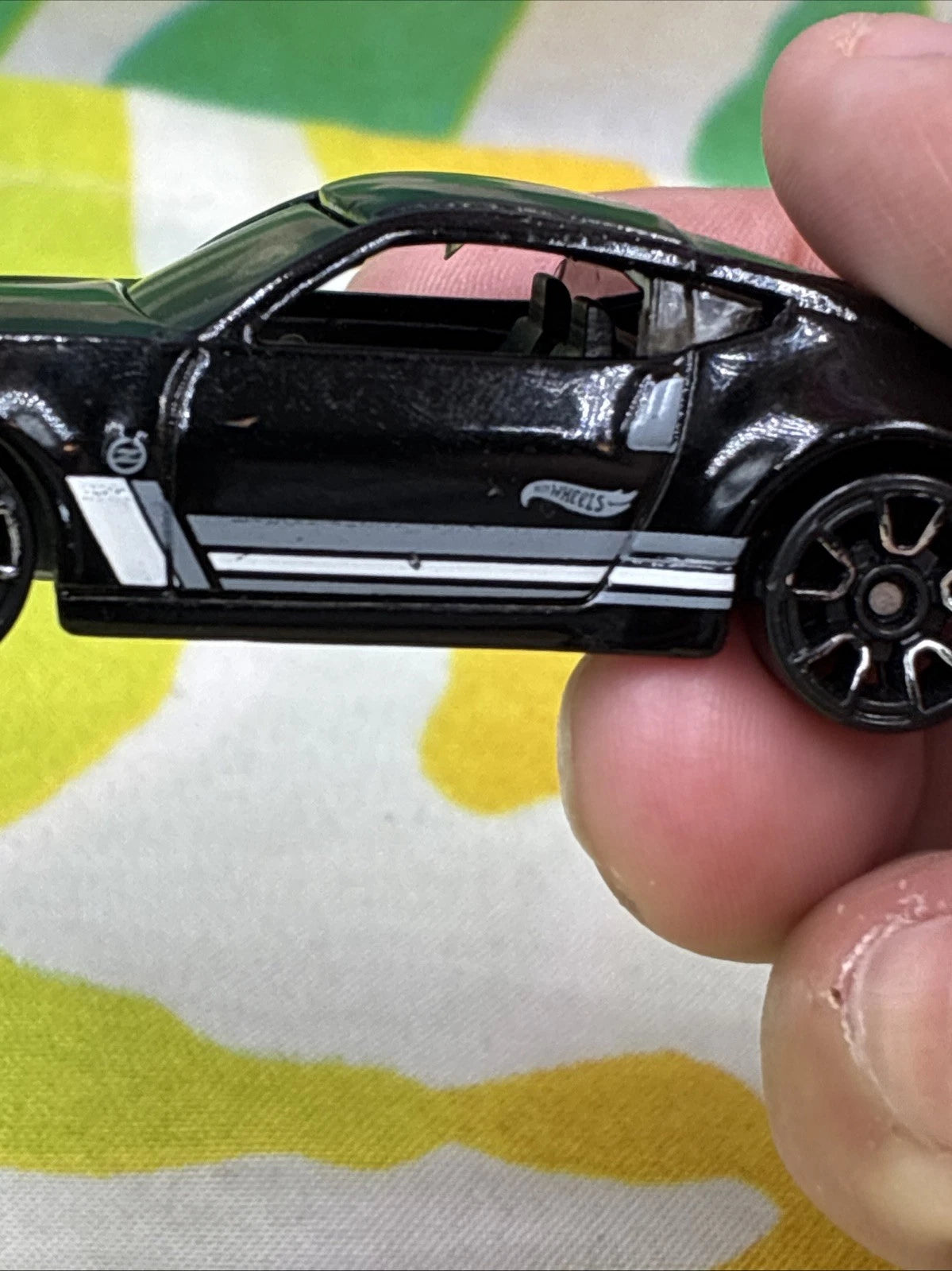 Hot Wheels 2009 Nissan 370Z Black Diecast Car Loose R0957