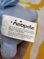 Neopets Striped Usul Keyquest Plush With Sealed Code Tag 2008 Series 4