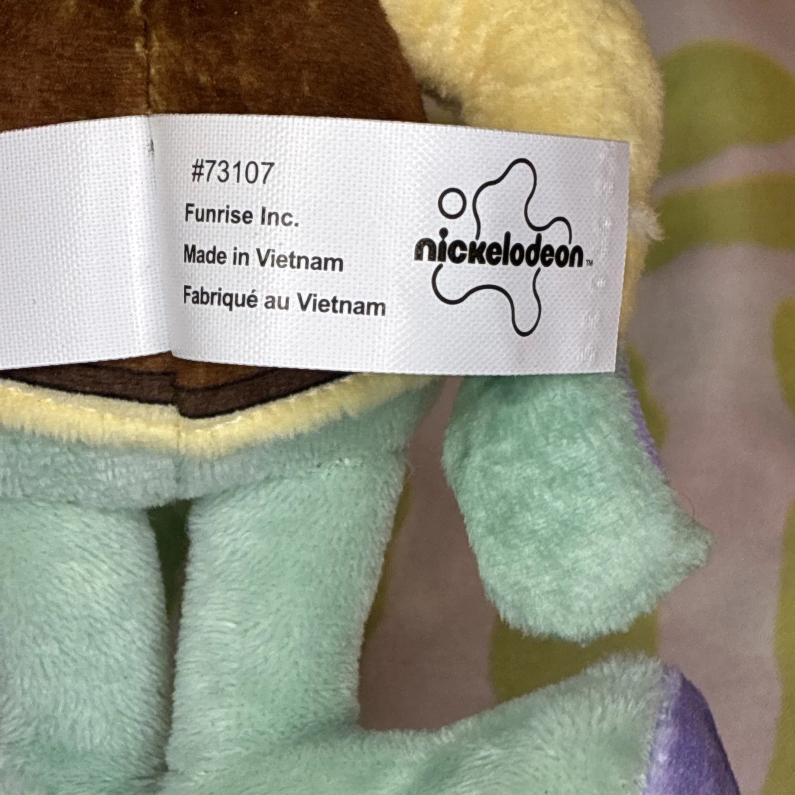 The SpongeBob Movie Bikini Bottom Glow Pals Squidward Plush NWT Glow In The Dark