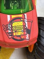 Hot Wheels Burger Delivery Monster Truck Loose