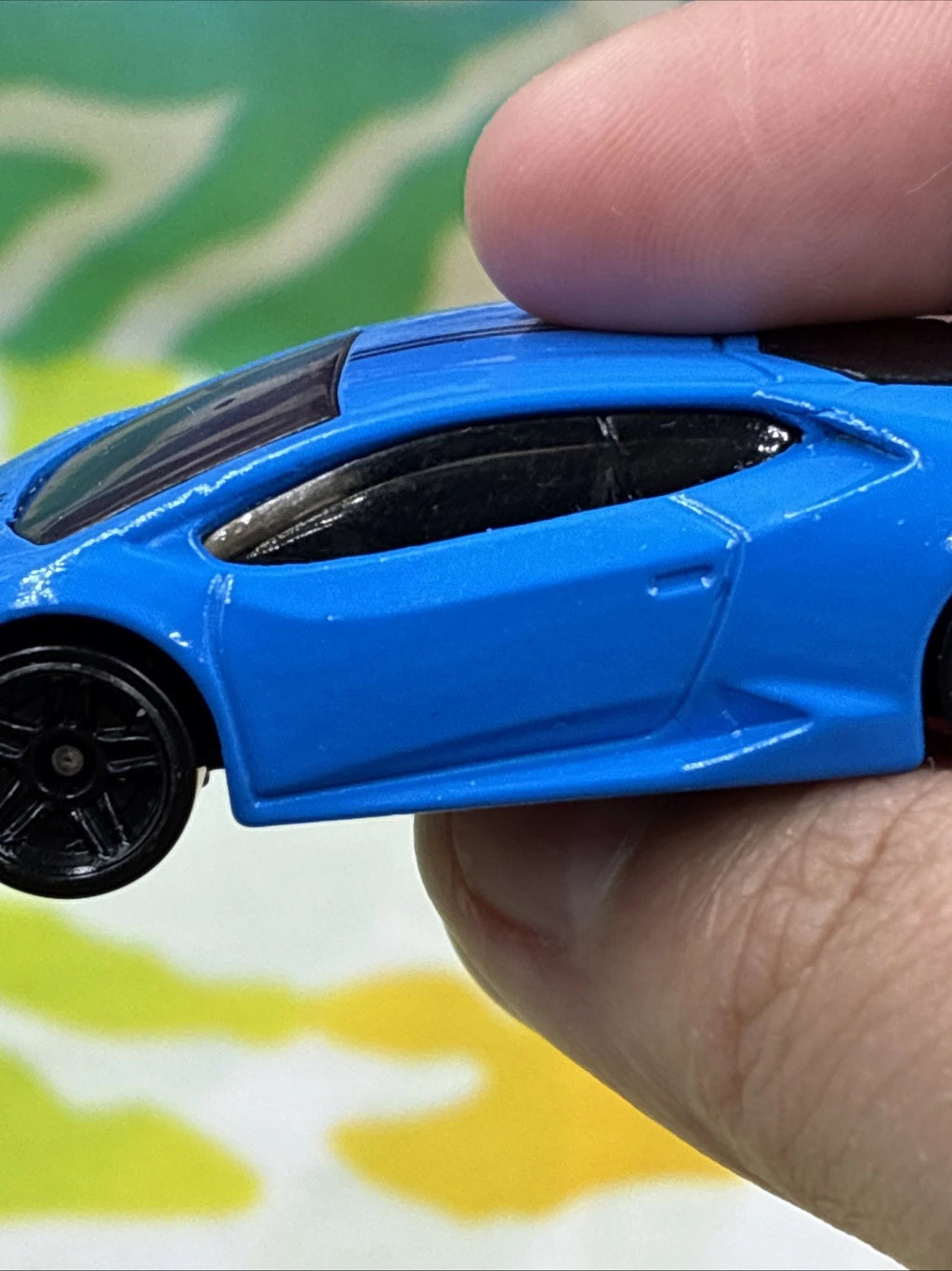 Hot Wheels 2014 Lamborghini Huracán LP 610-4 Blue Diecast Car Loose CFH19