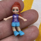 Polly Pocket Tiny Power Seashell Purse Sub & Dolls Flawed