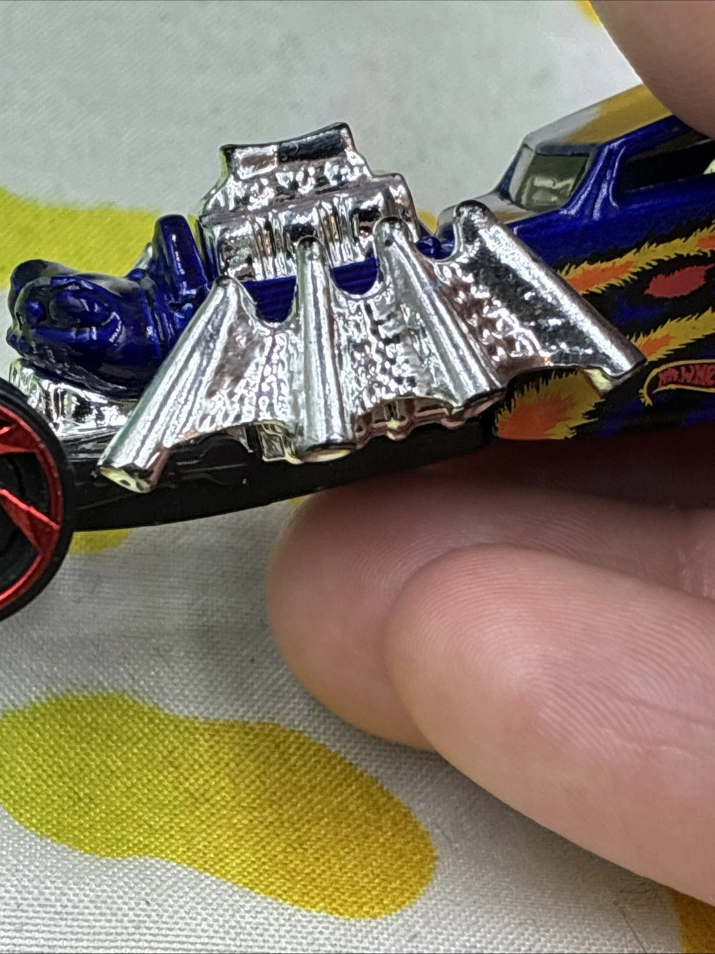 Hot Wheels Street Creeper Dark Blue Diecast Car Loose