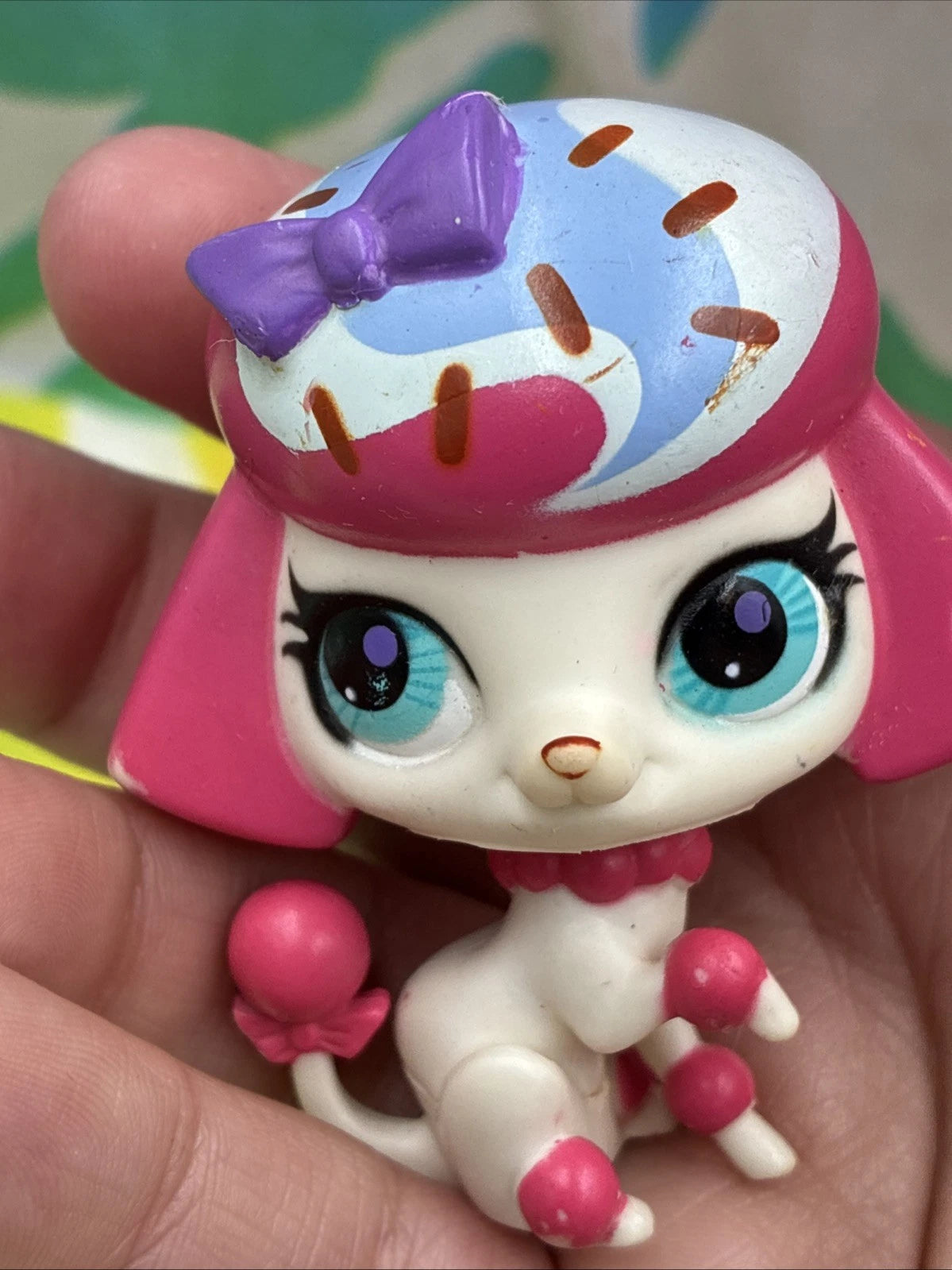 LPS Littlest Pet Shop Stylin Sweeties Poodle Dog #3020 Figure